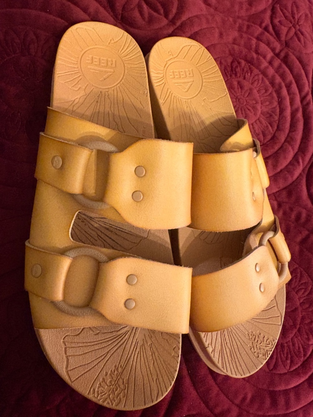 Reef Cushion Vera Cruz Slides - Picture 4 of 9